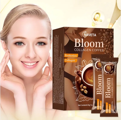 Caf&eacute; collag&egrave;ne minceur naturel de luxe, saveur am&egrave;re et chocolat&eacute;e, coffret de fruits, emballage super efficace pour la perte de poids et le blanchiment