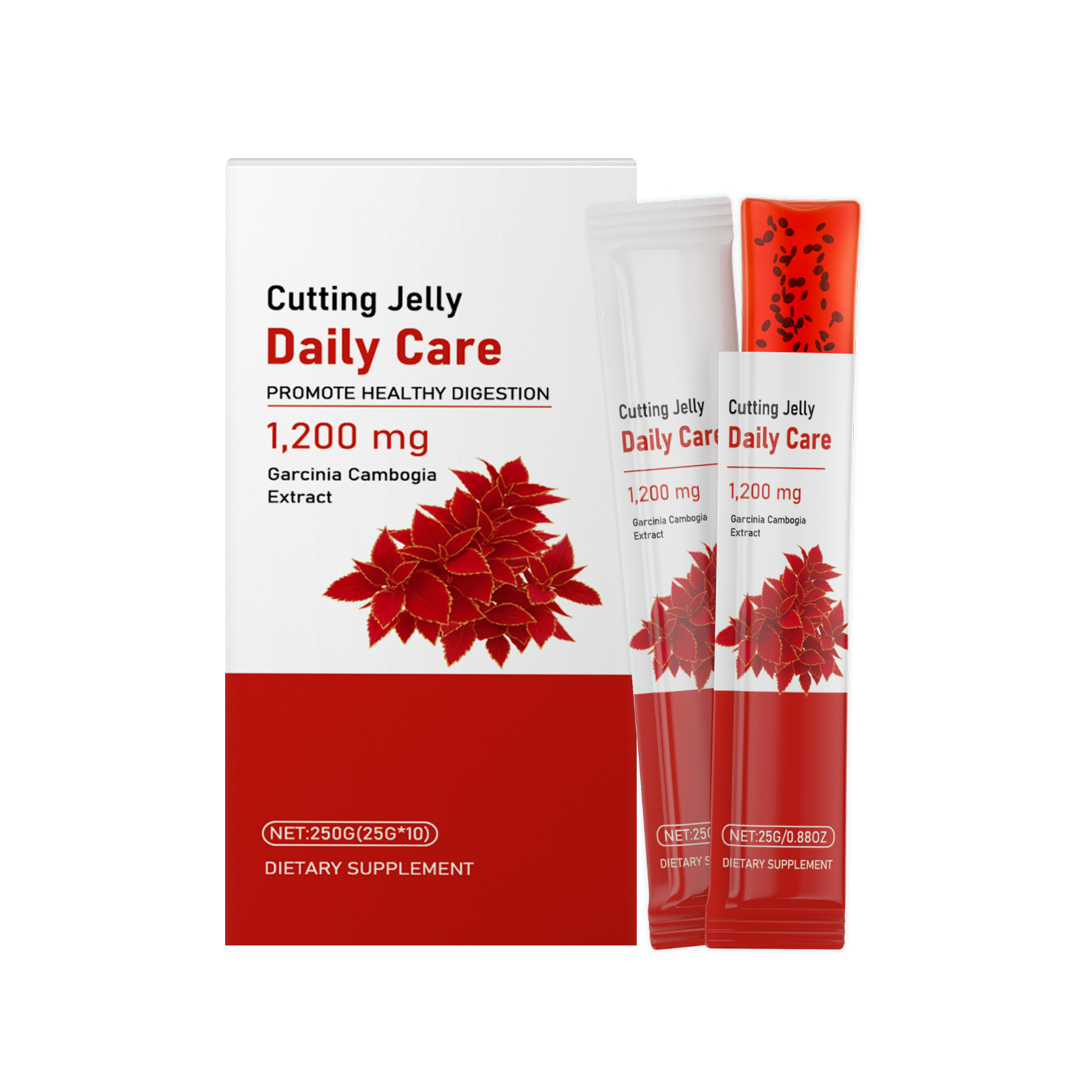 Coleology Cutting Jelly Garcinia Cambogia Compl&eacute;ment Alimentaire Pour Adultes Cutting Jelly Avec Extrait Pour Le Soutien Digestif