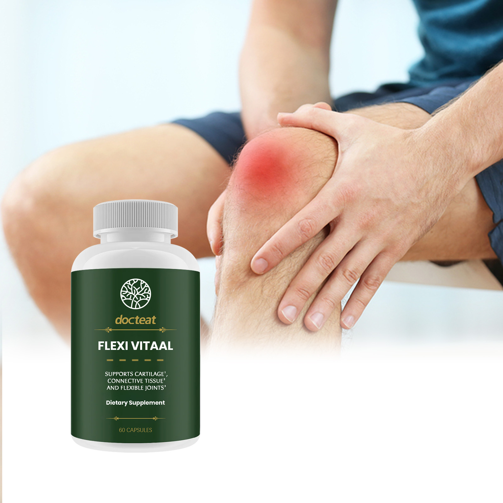 Compl&eacute;ment Premium de Glucosamine Chondro&iuml;tine MSM pour la Sant&eacute; des Articulations, le Soutien du Cartilage et la Flexibilit&eacute;
