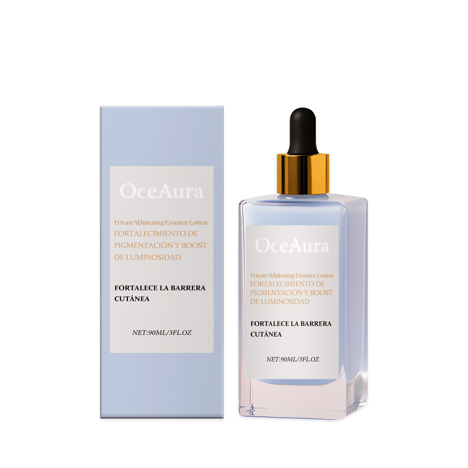 Lotion anti-&acirc;ge revitalisante pour la peau 90 ml Flacon compte-gouttes Soin hydratant doux pour une peau douce et lisse