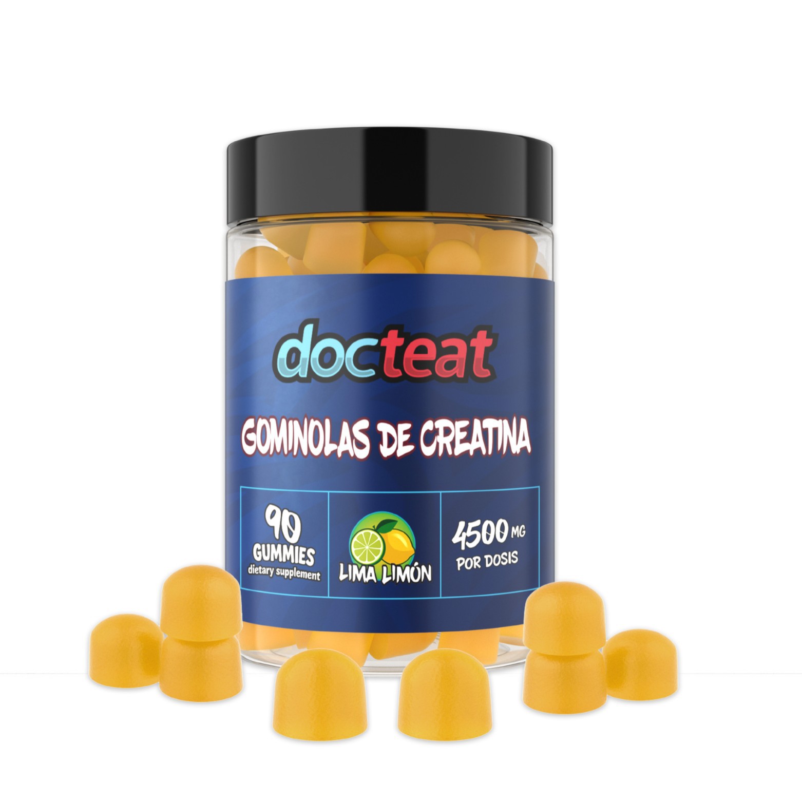 Gummies de cr&eacute;atine pour am&eacute;liorer les performances d'entra&icirc;nement et l'&eacute;nergie sportive Compl&eacute;ment alimentaire pour tous