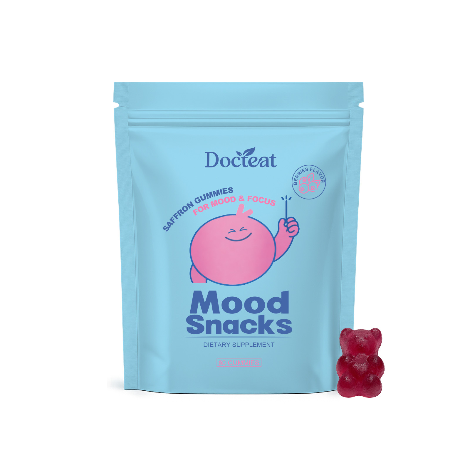 Gummies pour enfants Soutien am&eacute;lior&eacute; de la densit&eacute; osseuse 60 unit&eacute;s Soin quotidien pour le bien-&ecirc;tre des enfants